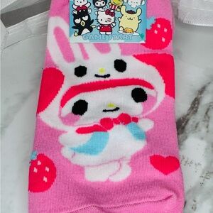 Cute Pink Character Socks